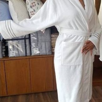 PEIGNOIR H/F VELOURS LINES